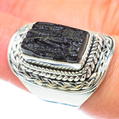 Tektite Rings handcrafted by Ana Silver Co - RING56615