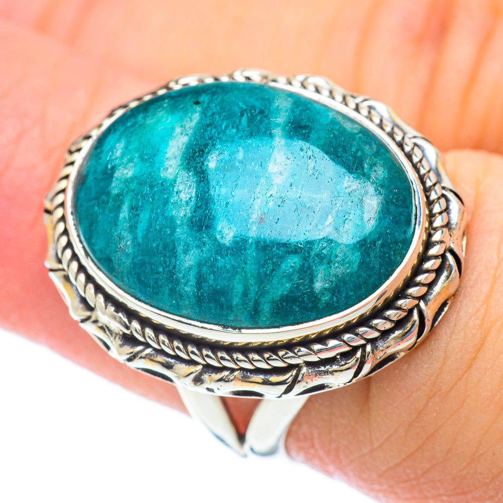 Amazonite Rings handcrafted by Ana Silver Co - RING56641