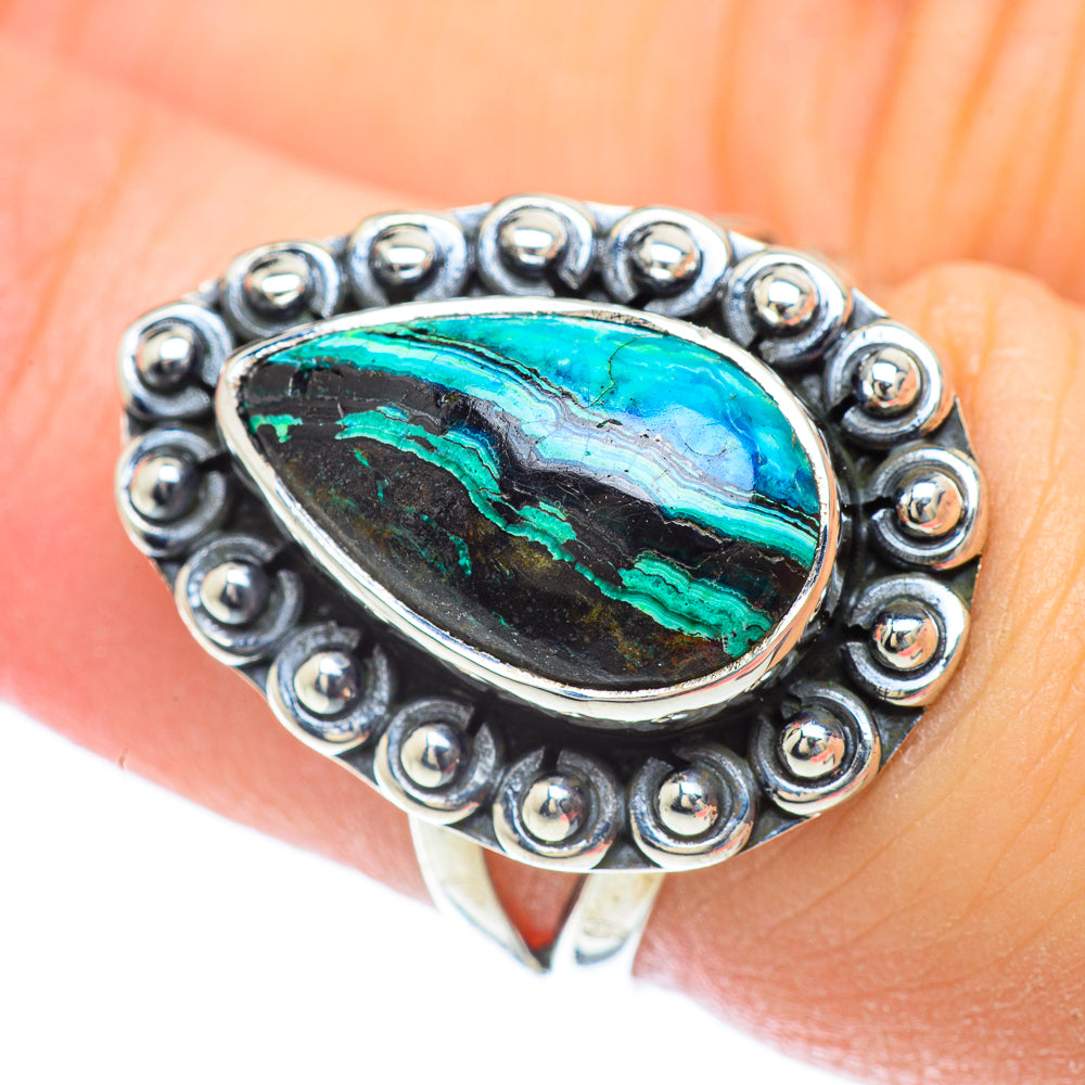 Shattuckite Rings handcrafted by Ana Silver Co - RING56642