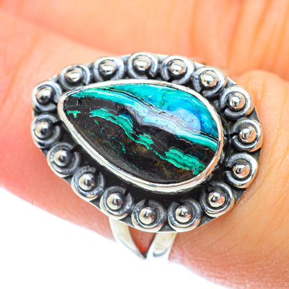Shattuckite Rings handcrafted by Ana Silver Co - RING56642