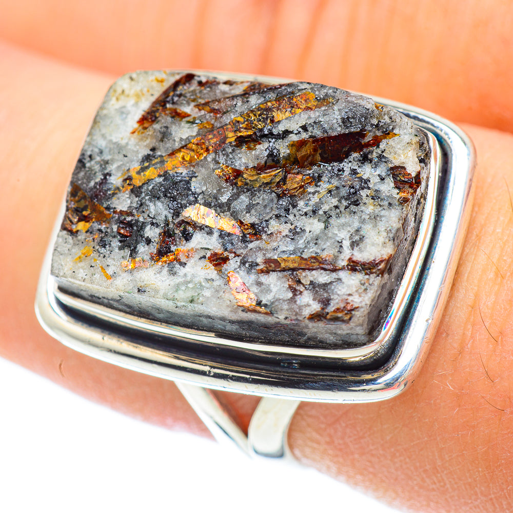 Astrophyllite Rings handcrafted by Ana Silver Co - RING56645