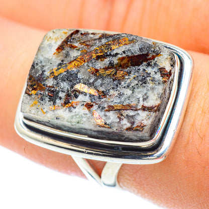 Astrophyllite Rings handcrafted by Ana Silver Co - RING56645