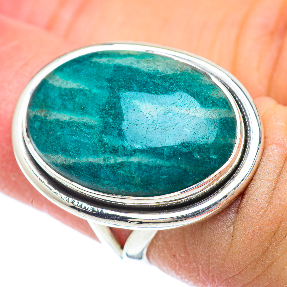 Amazonite Rings handcrafted by Ana Silver Co - RING56675
