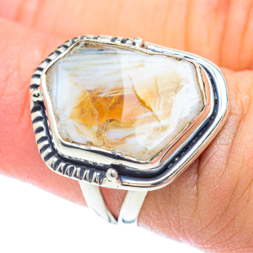 Citrine Rings handcrafted by Ana Silver Co - RING56685
