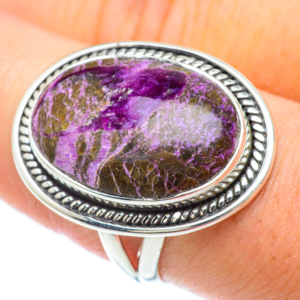Stichtite Rings handcrafted by Ana Silver Co - RING56727