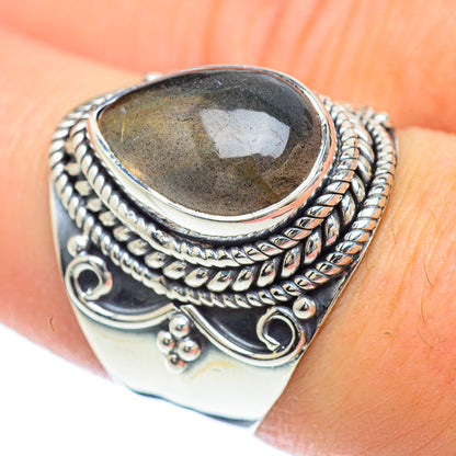 Labradorite Rings handcrafted by Ana Silver Co - RING56778