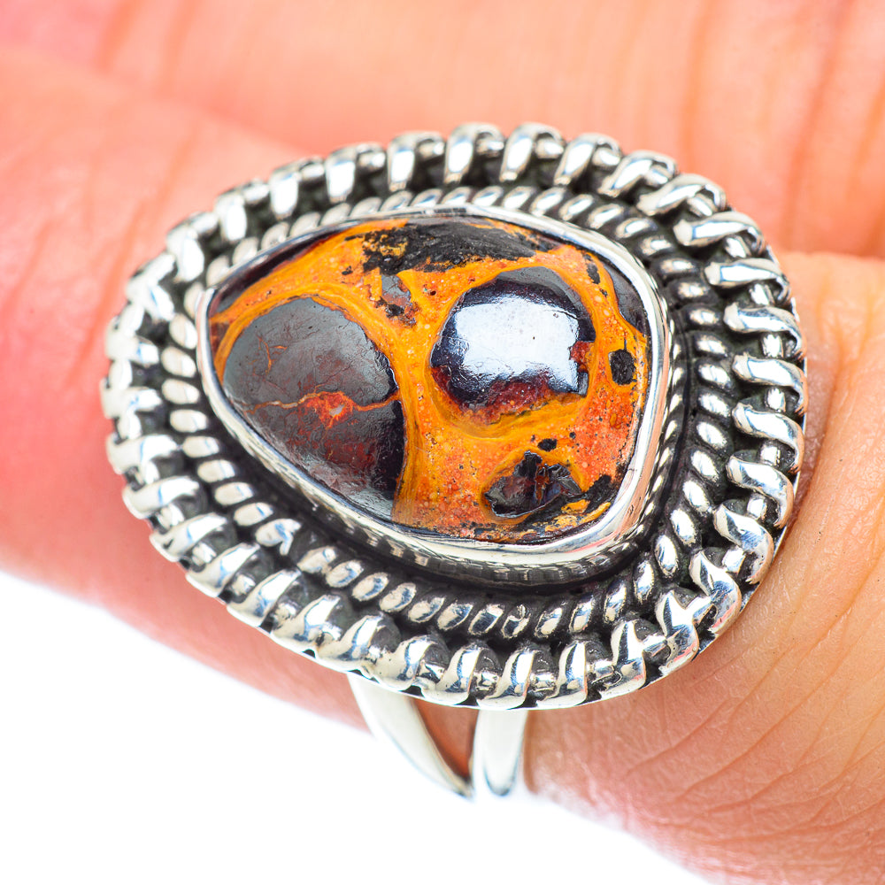 Bauxite Rings handcrafted by Ana Silver Co - RING56804