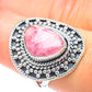 Rhodochrosite Rings handcrafted by Ana Silver Co - RING56808