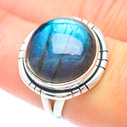 Labradorite Rings handcrafted by Ana Silver Co - RING56823