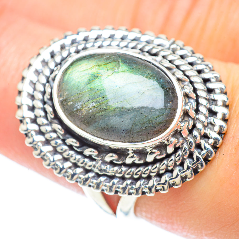 Prehnite Rings handcrafted by Ana Silver Co - RING56825