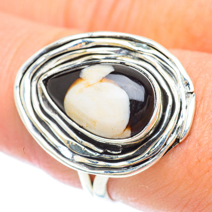 Peanut Wood Jasper Rings handcrafted by Ana Silver Co - RING56831