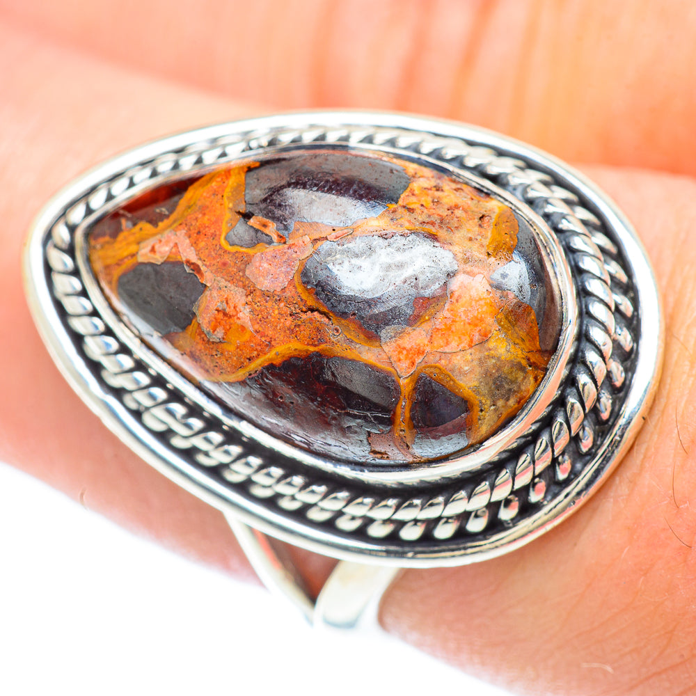 Bauxite Rings handcrafted by Ana Silver Co - RING56832