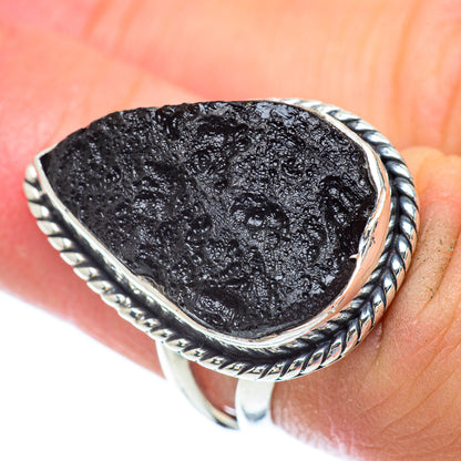 Tektite Rings handcrafted by Ana Silver Co - RING56842