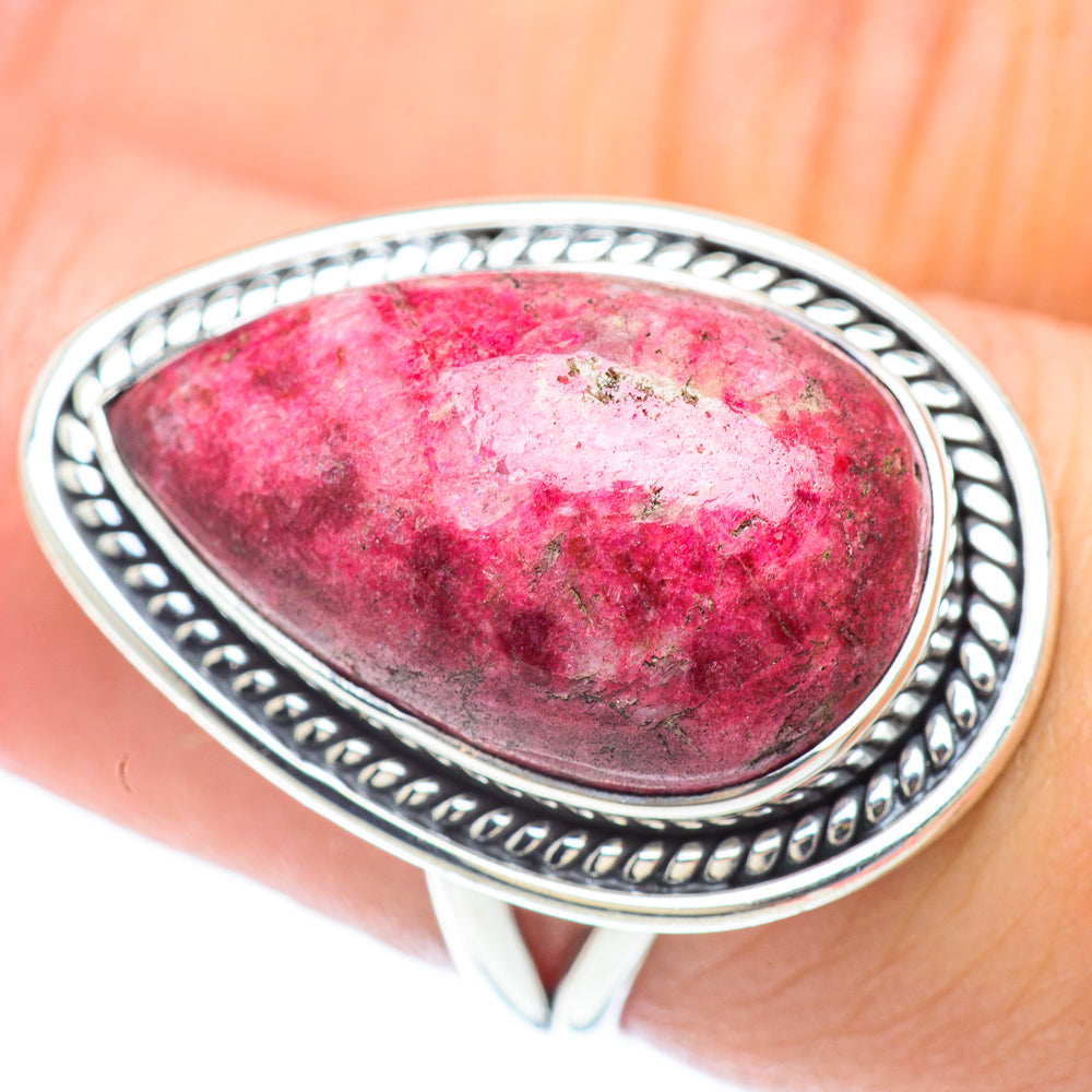 Thulite Rings handcrafted by Ana Silver Co - RING56884