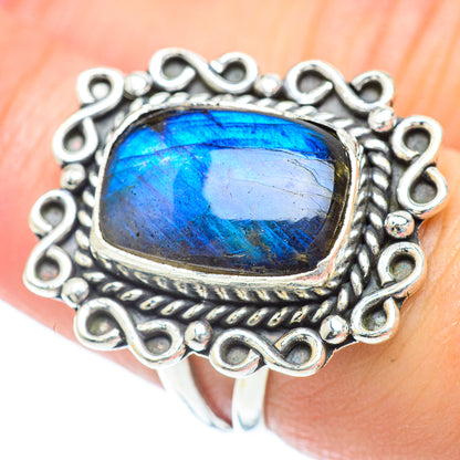 Ammolite Rings handcrafted by Ana Silver Co - RING56906