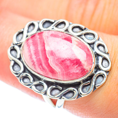 Rhodochrosite Rings handcrafted by Ana Silver Co - RING56925