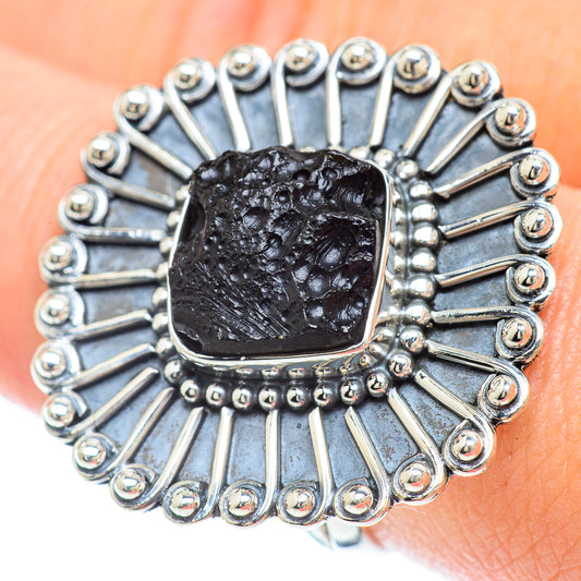 Tektite Rings handcrafted by Ana Silver Co - RING56964