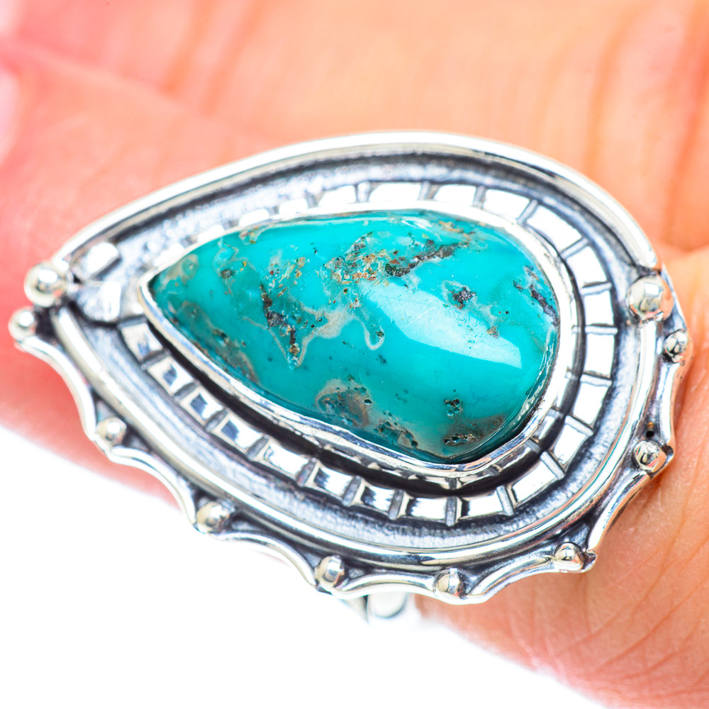 Chrysocolla Rings handcrafted by Ana Silver Co - RING56972