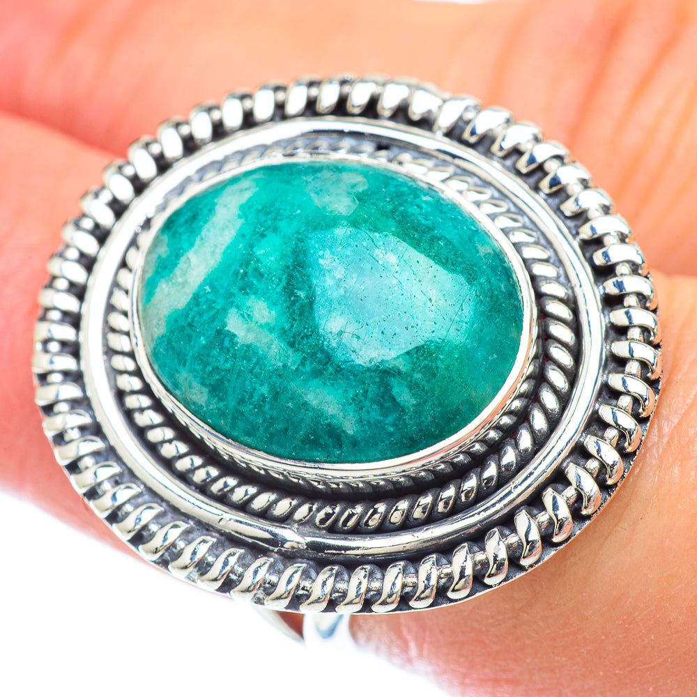 Amazonite Rings handcrafted by Ana Silver Co - RING56981