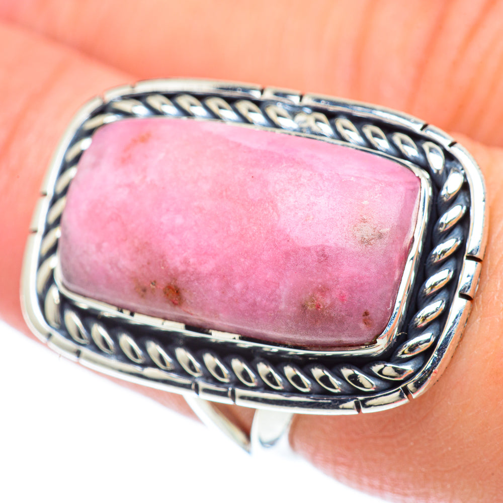 Pink Opal Rings handcrafted by Ana Silver Co - RING56987