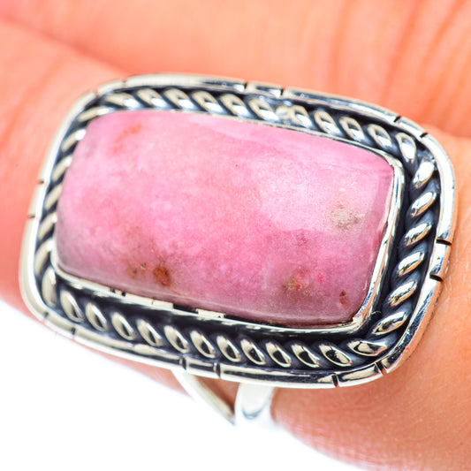 Pink Opal Rings handcrafted by Ana Silver Co - RING56987