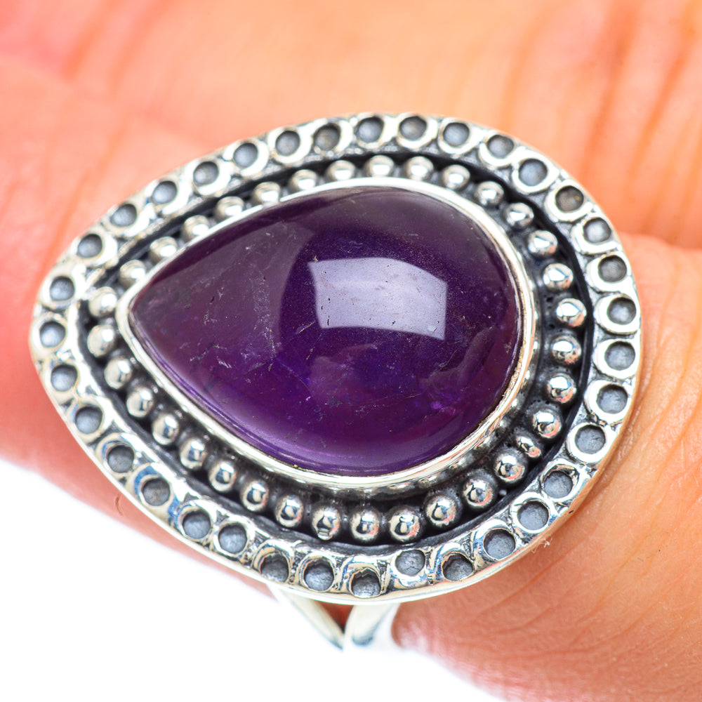 Amethyst Rings handcrafted by Ana Silver Co - RING56989