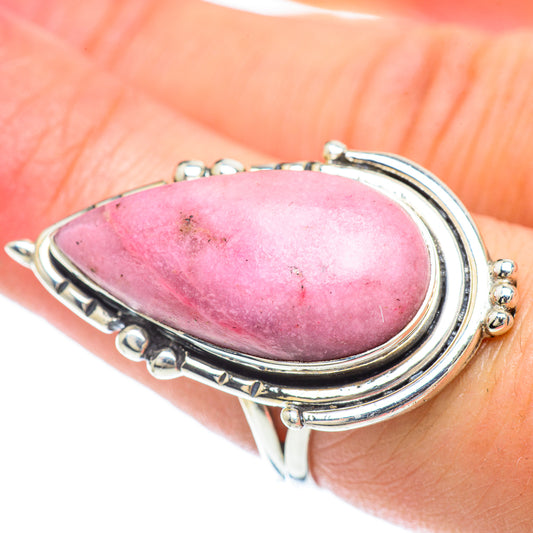 Pink Opal Rings handcrafted by Ana Silver Co - RING57017