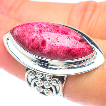 Thulite Rings handcrafted by Ana Silver Co - RING57019