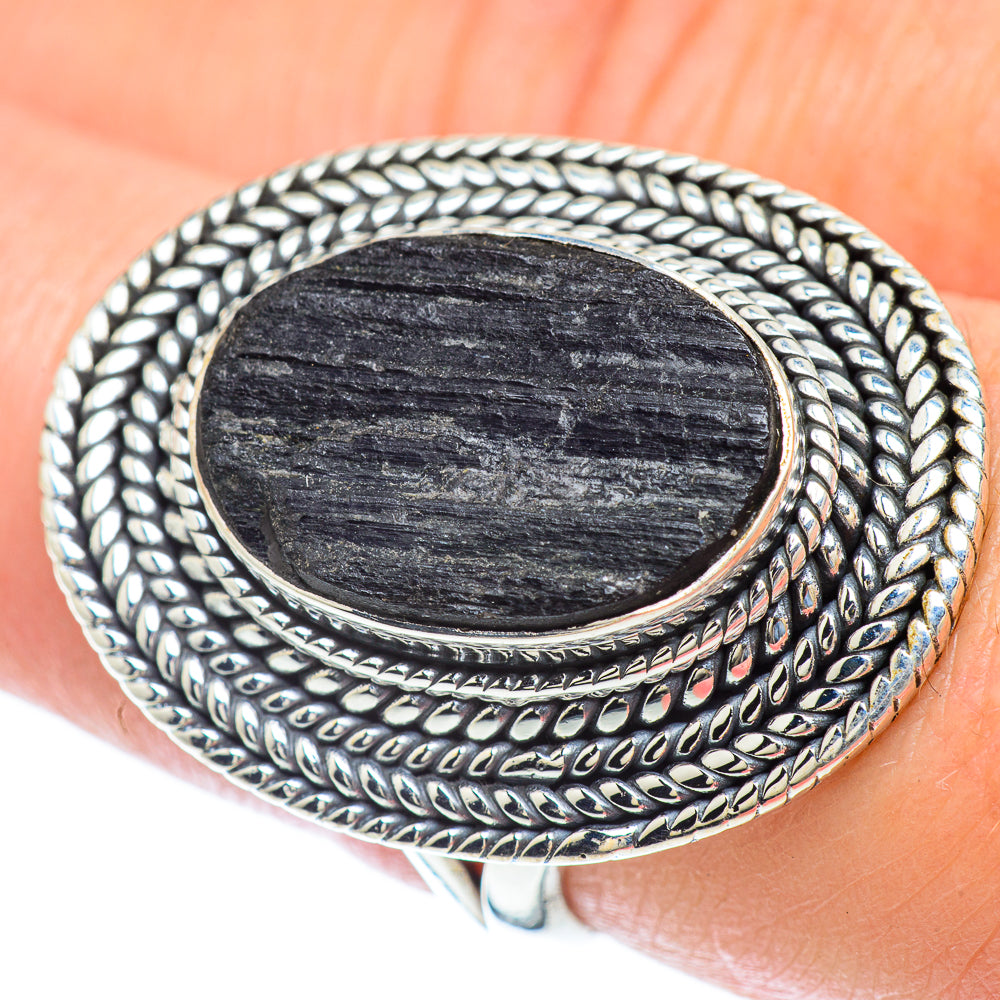 Tektite Rings handcrafted by Ana Silver Co - RING57025