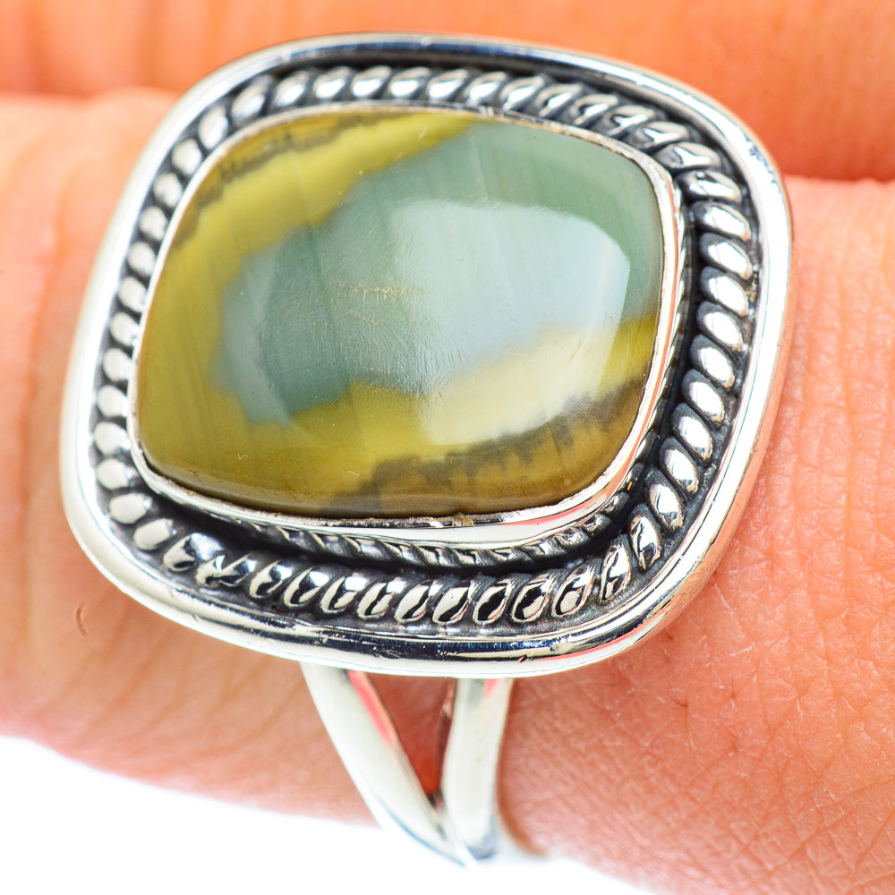 Willow Creek Jasper Rings handcrafted by Ana Silver Co - RING57038