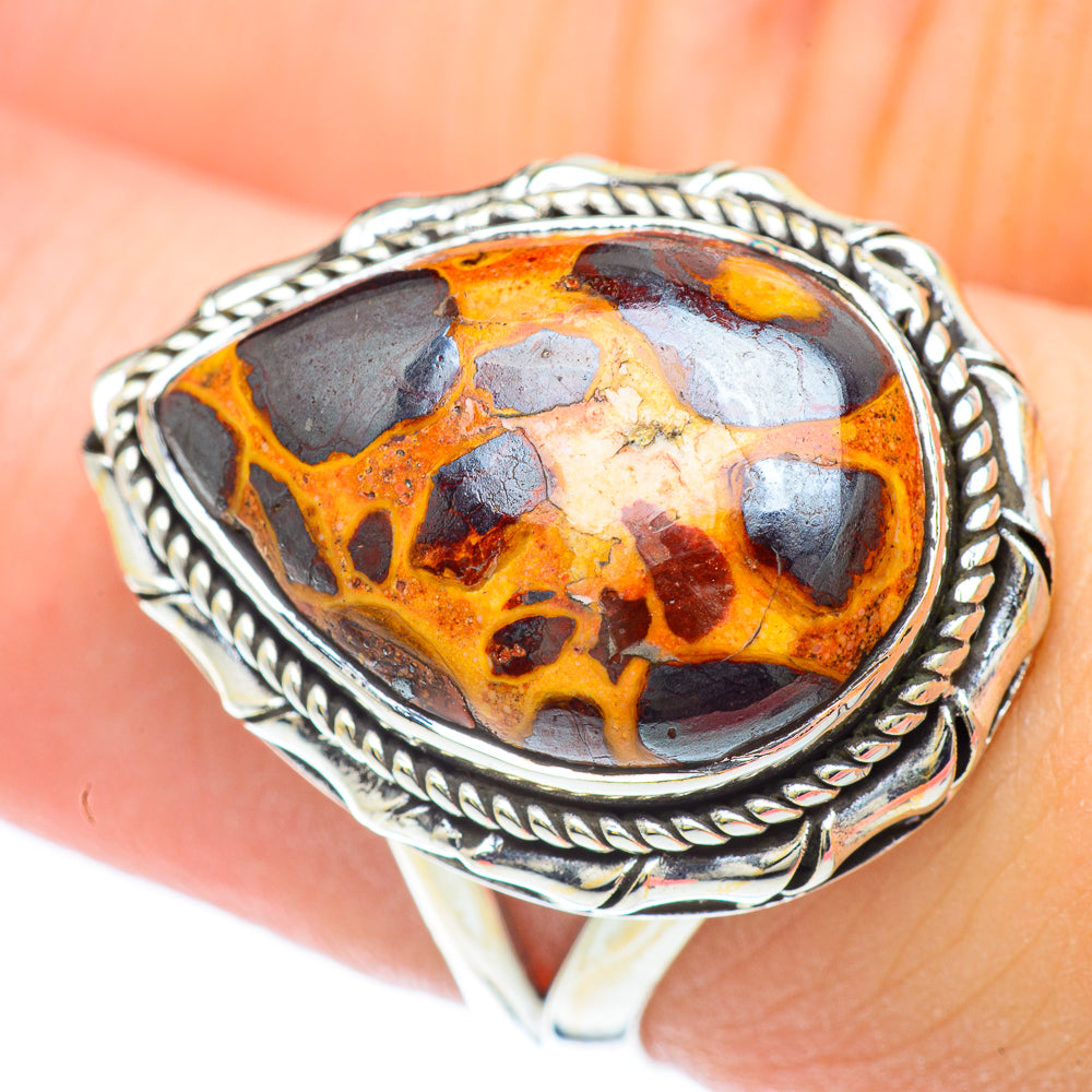Bauxite Rings handcrafted by Ana Silver Co - RING57040