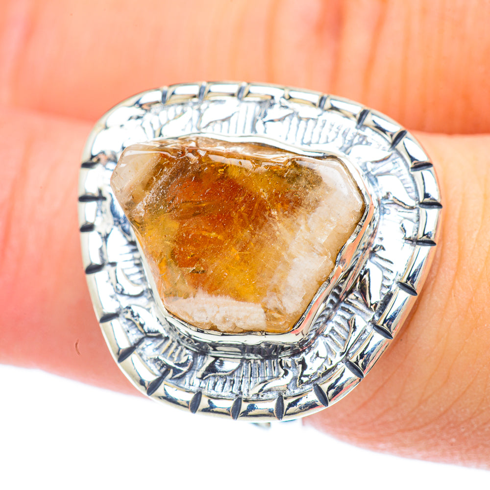 Citrine Rings handcrafted by Ana Silver Co - RING57043