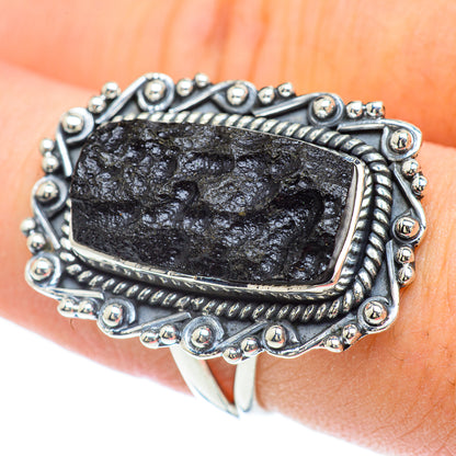 Tektite Rings handcrafted by Ana Silver Co - RING57050