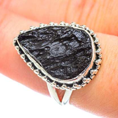 Tektite Rings handcrafted by Ana Silver Co - RING57078