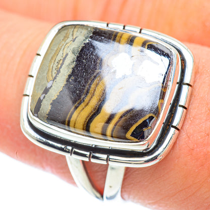 Schalenblende Rings handcrafted by Ana Silver Co - RING57093