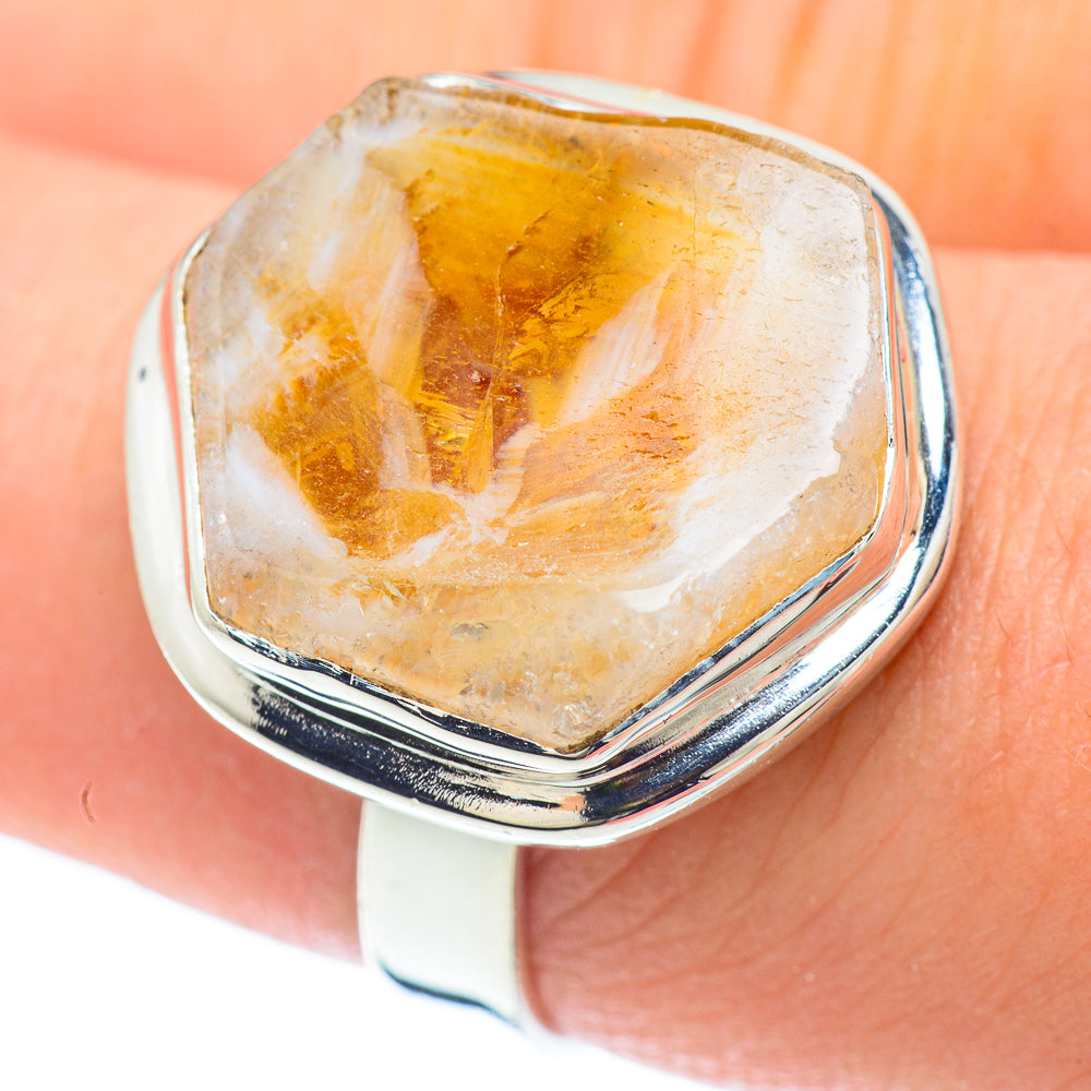 Citrine Rings handcrafted by Ana Silver Co - RING57096