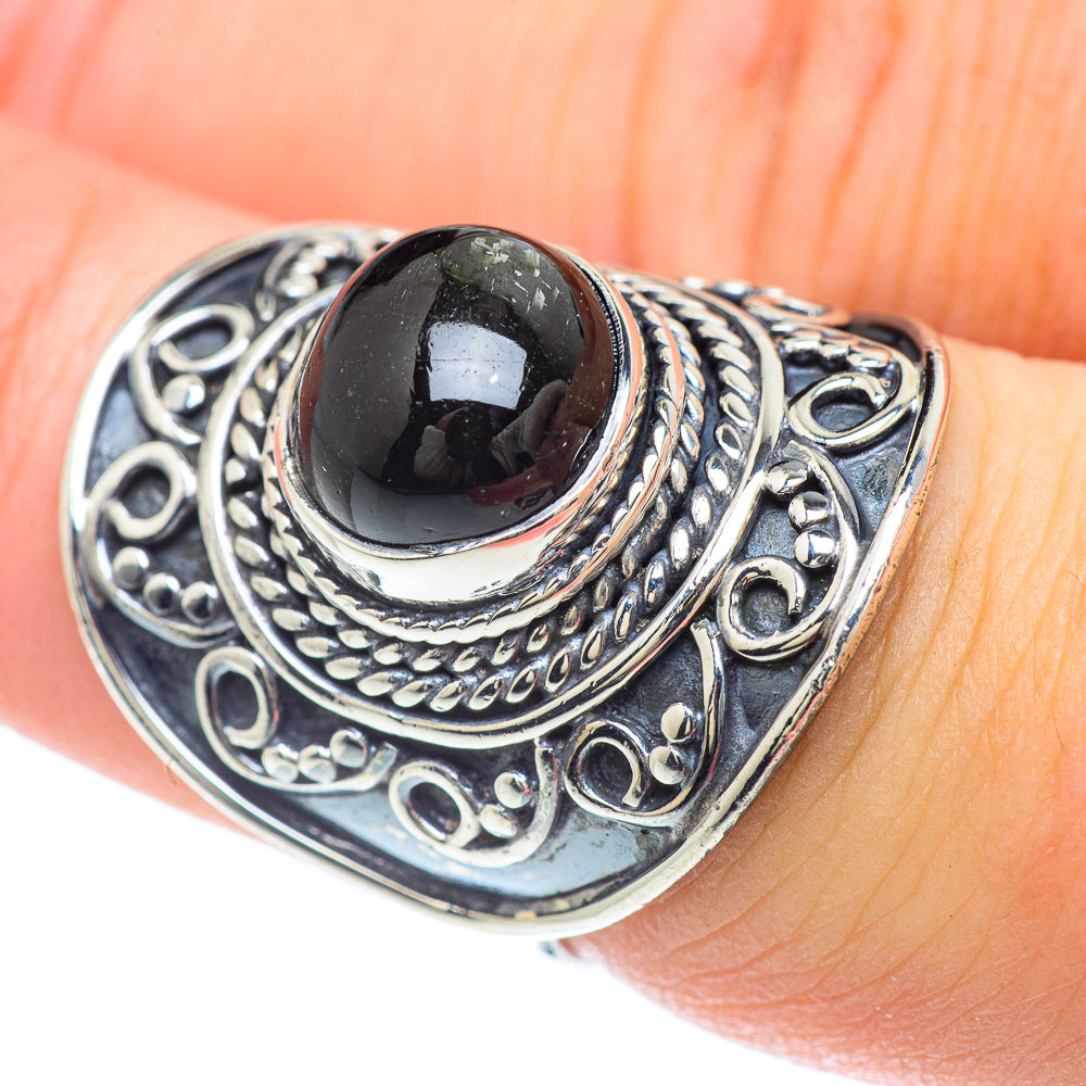 Star Diopside Rings handcrafted by Ana Silver Co - RING57104
