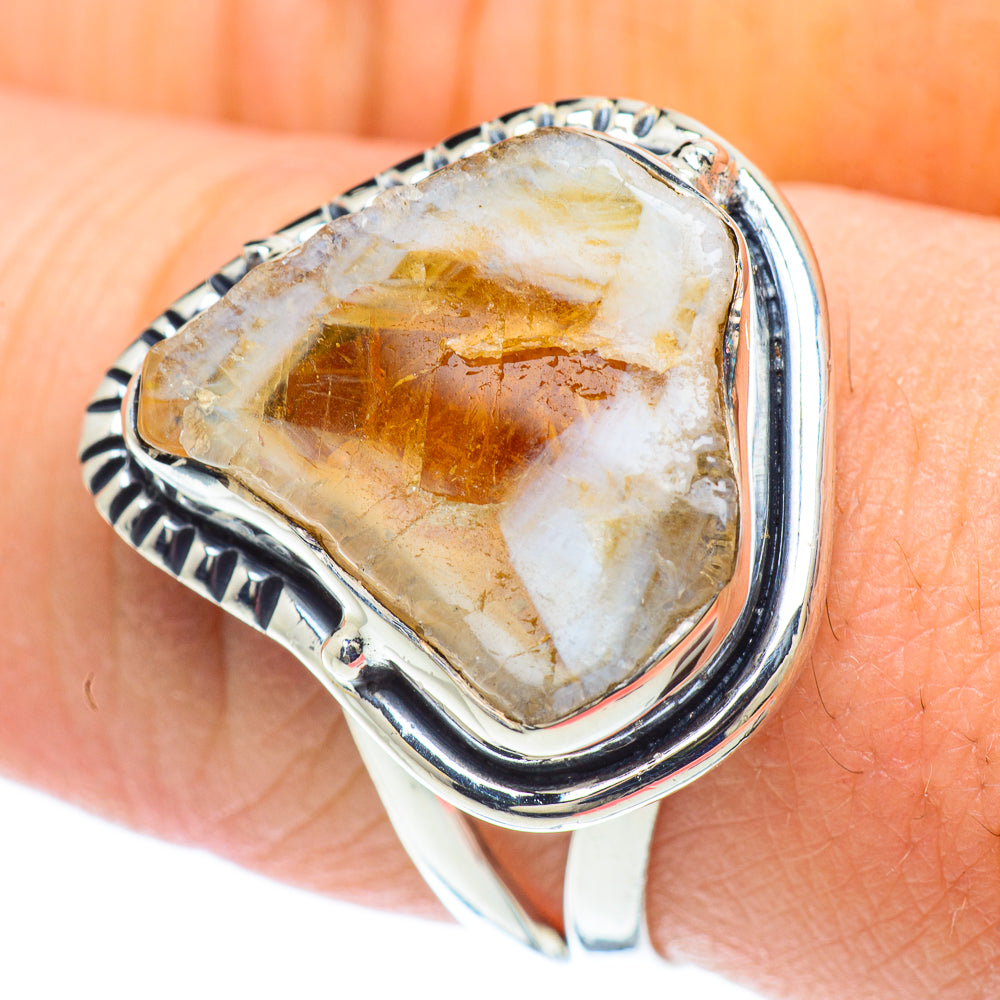 Citrine Rings handcrafted by Ana Silver Co - RING57123