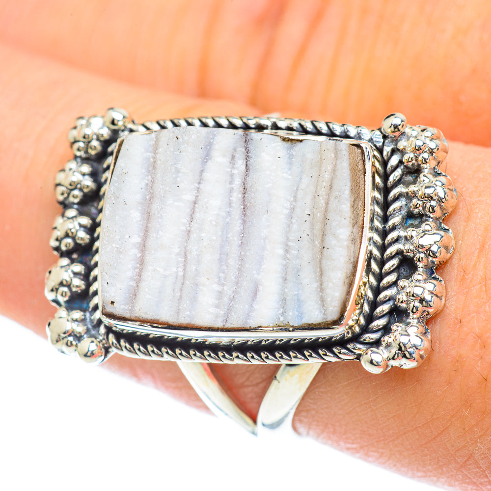 Desert Druzy Rings handcrafted by Ana Silver Co - RING57155