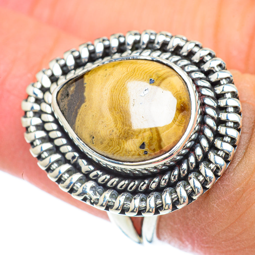 Schalenblende Rings handcrafted by Ana Silver Co - RING57168