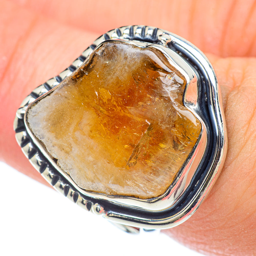 Citrine Rings handcrafted by Ana Silver Co - RING57172