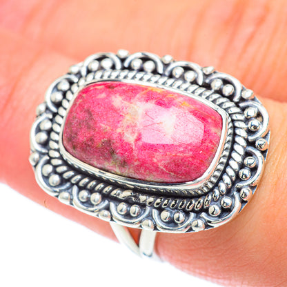 Thulite Rings handcrafted by Ana Silver Co - RING57196