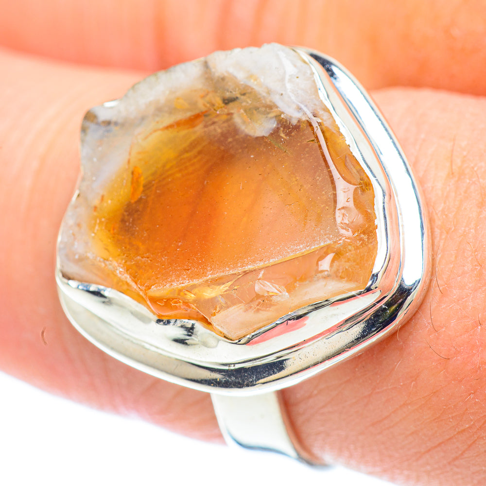 Citrine Rings handcrafted by Ana Silver Co - RING57213