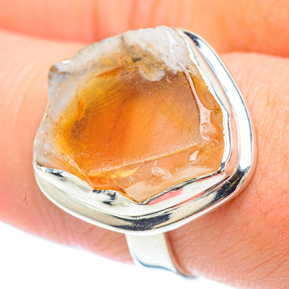 Citrine Rings handcrafted by Ana Silver Co - RING57213