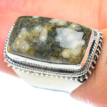 Ocean Jasper Rings handcrafted by Ana Silver Co - RING57246