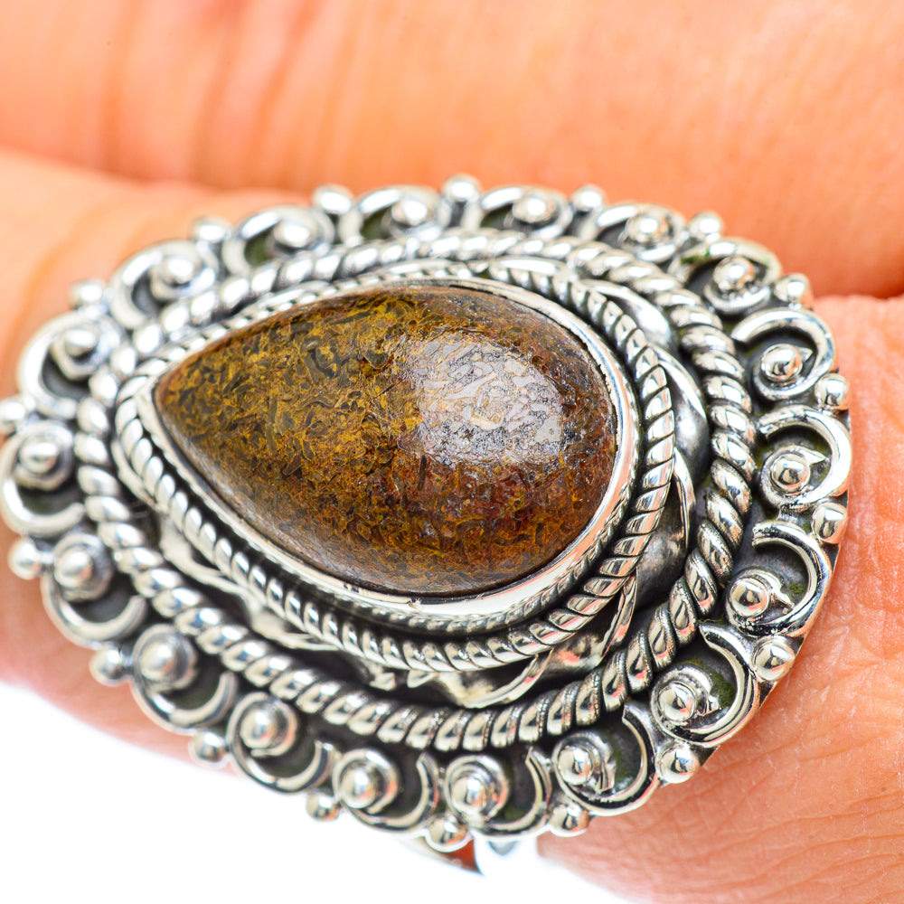 Dinosaur Bone Rings handcrafted by Ana Silver Co - RING57249