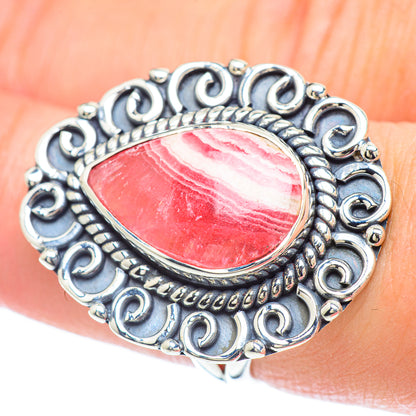 Rhodochrosite Rings handcrafted by Ana Silver Co - RING57259