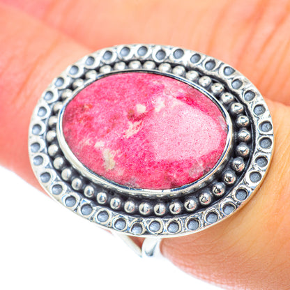 Thulite Rings handcrafted by Ana Silver Co - RING57292