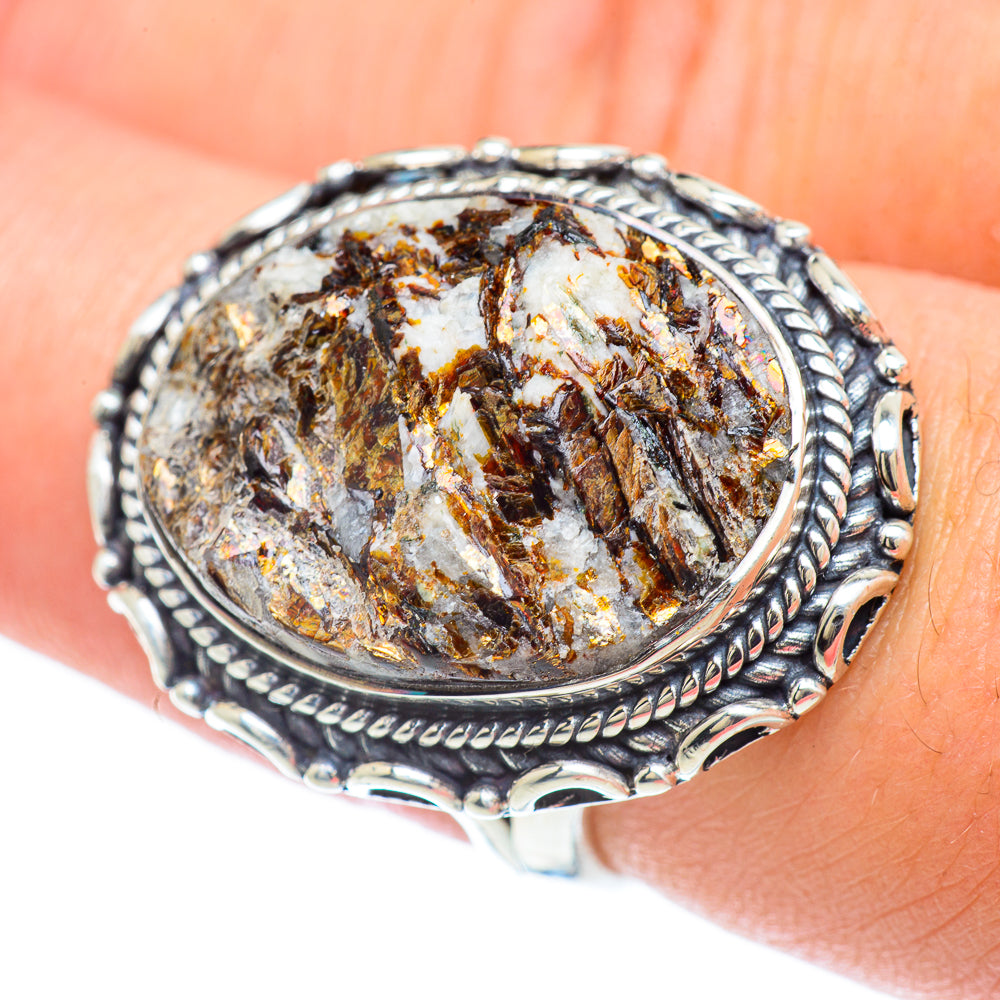Astrophyllite Rings handcrafted by Ana Silver Co - RING57320