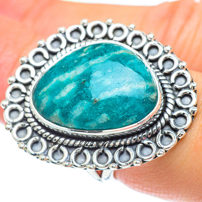 Amazonite Rings handcrafted by Ana Silver Co - RING57344